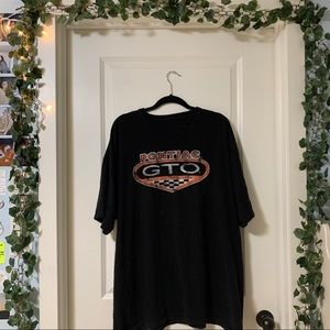 3xl pontiac gto graphic tshirt
